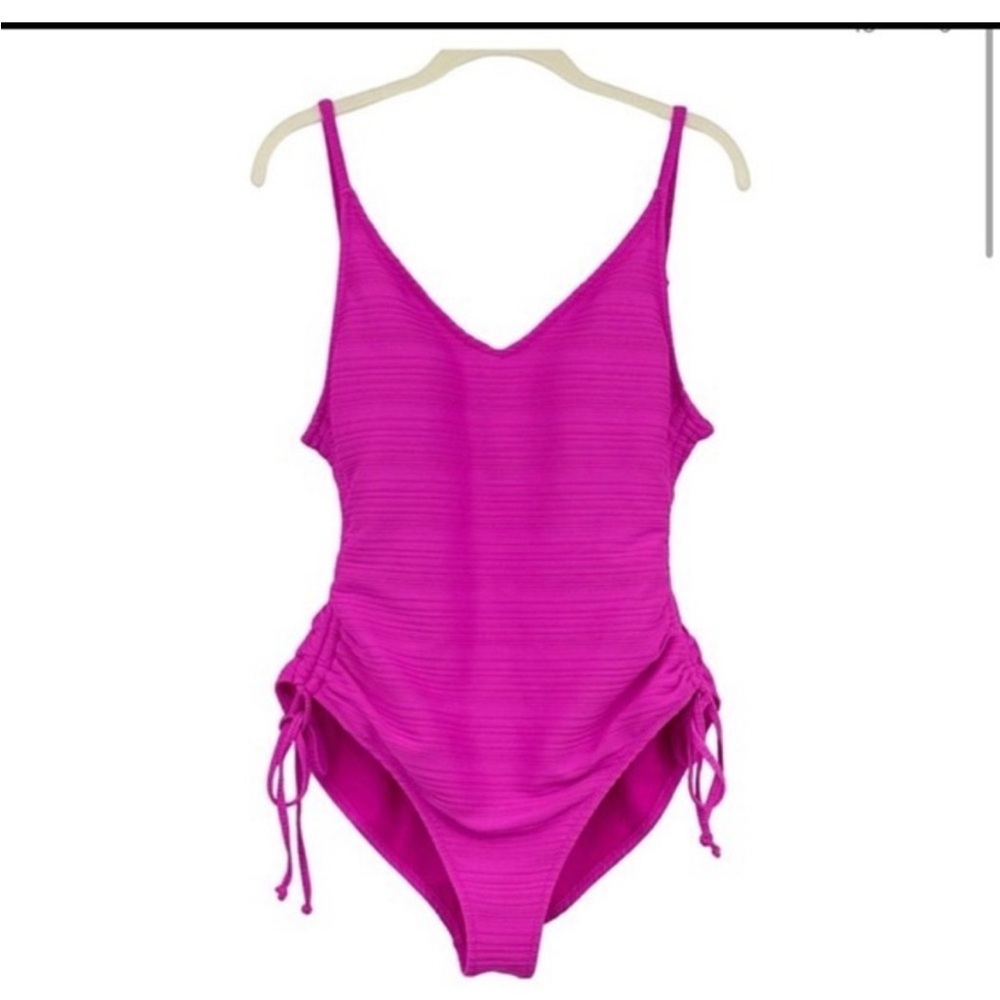 Vibrant Pink One-Piece Swimsuit
